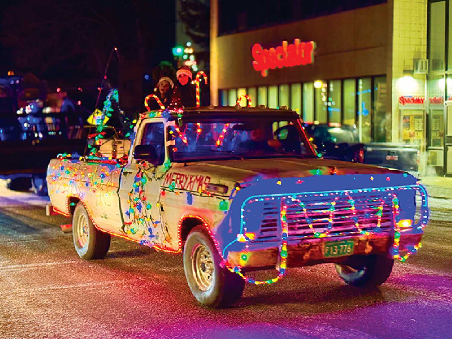 An entry in last years Santa Claus Parade.